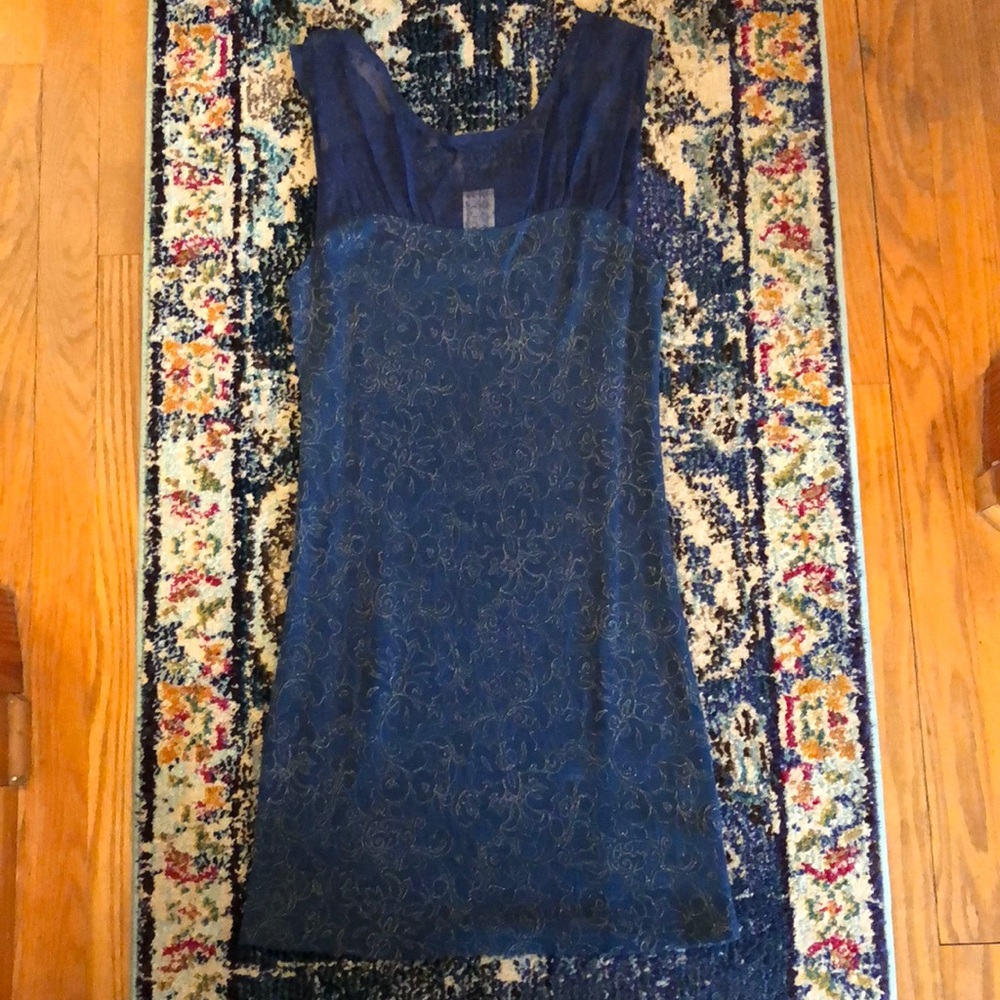 Free people blue dress